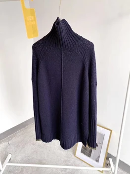 Turtleneck Women Knitted Letters Sweater Fashion Long SleeveL ady Knitwear Female Pullover Top Jumpers
Turtleneck Women Knitted Letters Sweater Fashion Long SleeveL ady Knitwear Female Pullover Top Jumpers