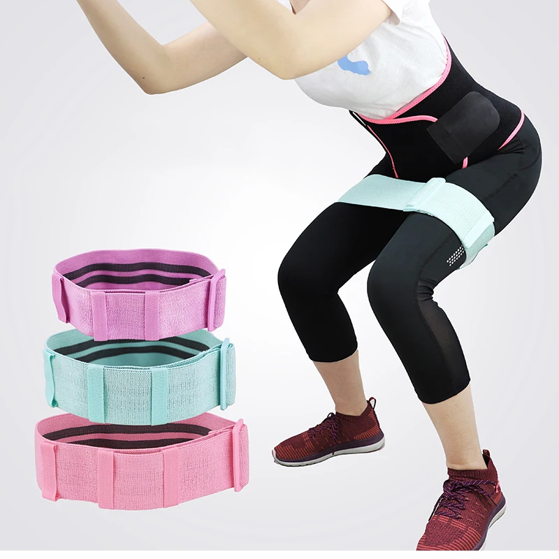 Adjustable Hip Glute Band Fabric Thighs Leg Booty Elastic Bands Non-slip and Non-roll for Fitness Home Gym Workout Equipment
Adjustable Hip Glute Band Fabric Thighs Leg Booty Elastic Bands Non-slip and Non-roll for Fitness Home Gym Workout Equipment