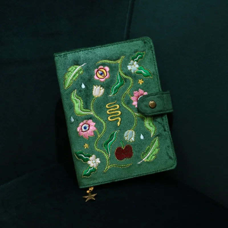 Kinbor Hand Notebook A6 Notebook Cloth Embroidered Hand Account Book Multi-functional Inner Pages Planner Plan Book
Kinbor Hand Notebook A6 Notebook Cloth Embroidered Hand Account Book Multi-functional Inner Pages Planner Plan Book