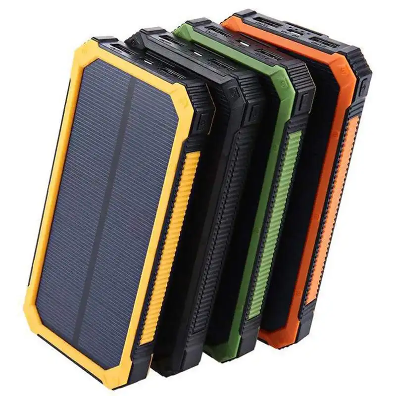 20000mAh Large Capacity LED Light Solar Powered Bank Case Dual USB Ports for Phone Camera Desk Lamp Torch Flashlight Hook
20000mAh Large Capacity LED Light Solar Powered Bank Case Dual USB Ports for Phone Camera Desk Lamp Torch Flashlight Hook