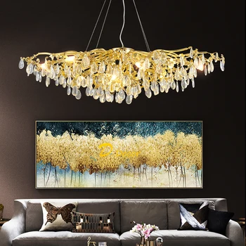 Modern Luxury Chandelier Lighting LED Living Room Chandeliers Home Decorative Hanging Light Lobby Dining Room Indoor Lighting
Modern Luxury Chandelier Lighting LED Living Room Chandeliers Home Decorative Hanging Light Lobby Dining Room Indoor Lighting