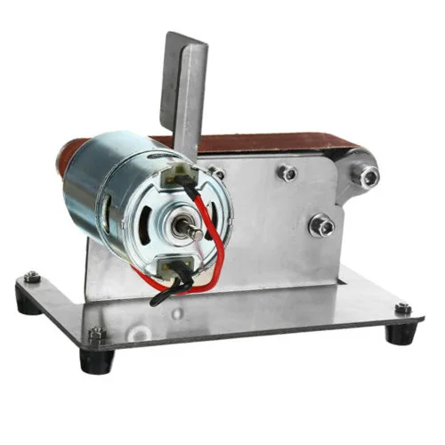 Mini Electric Belt Sander Grinder Polishing Machine Sanding Belt Sharpener DIY Anti-slip Design Dustproof
Mini Electric Belt Sander Grinder Polishing Machine Sanding Belt Sharpener DIY Anti-slip Design Dustproof