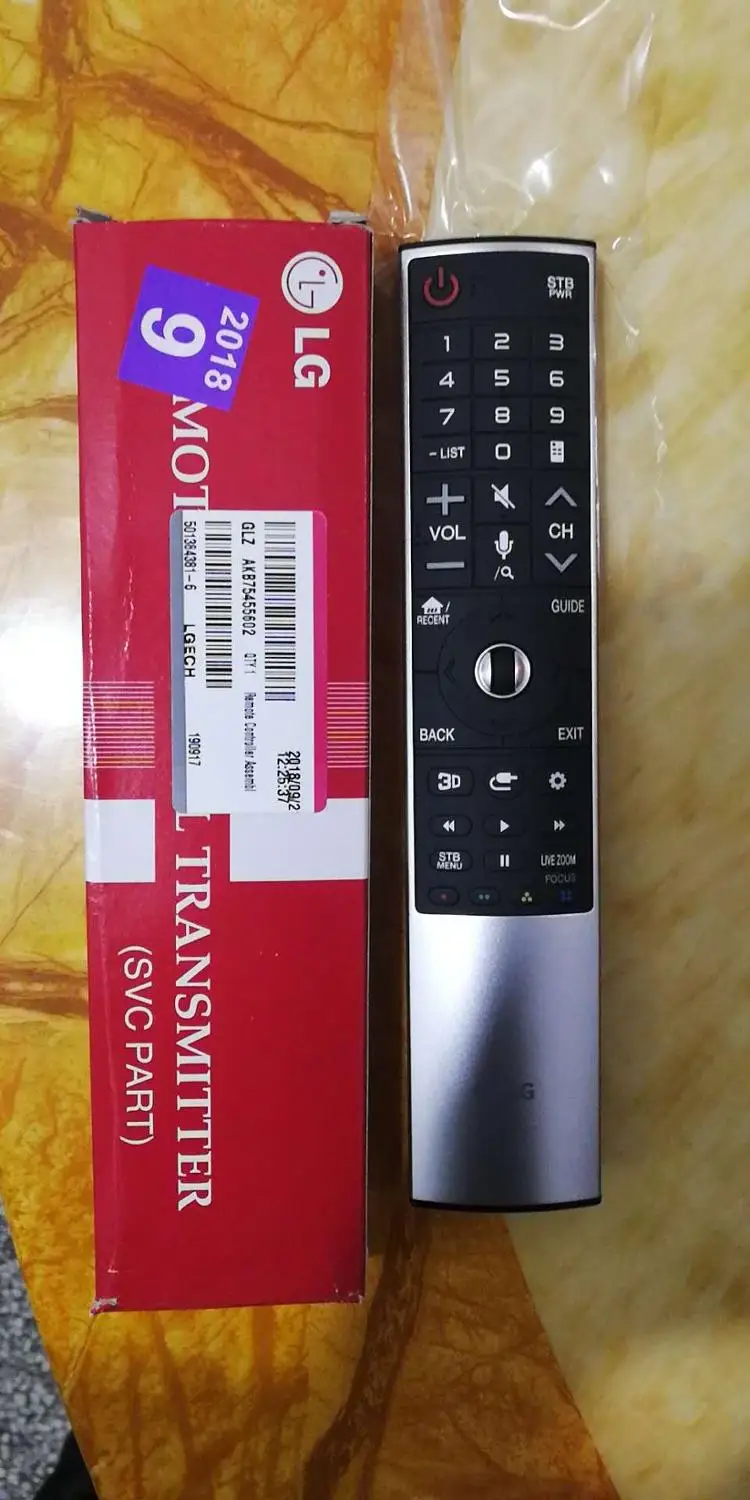 NEW Original Genuine AN-MR700 for LG Magic Motion Remote Control with Browser Wheel for LG 3D smart TV AKB75455601 Fernbedienung
NEW Original Genuine AN-MR700 for LG Magic Motion Remote Control with Browser Wheel for LG 3D smart TV AKB75455601 Fernbedienung