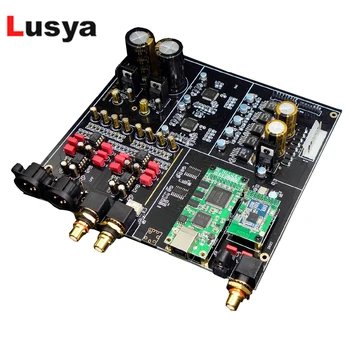 High quality Dual AK4497EQ DAC decoder CSR8675 Bluetooth 5.0 support APTX-HD DSD decoding Coaxial fiber Input T0656