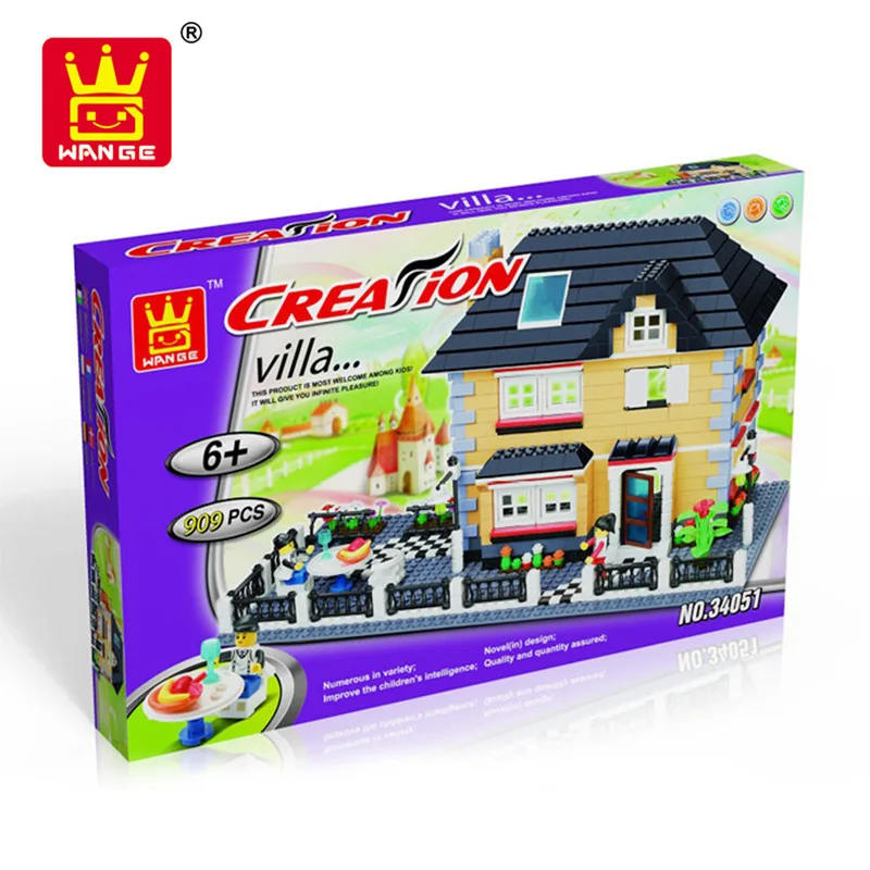 Wange Building Blocks Architecture Series 34051-34053 Garden Villa Children Parent And Child Interactive Assembled Building Bloc
Wange Building Blocks Architecture Series 34051-34053 Garden Villa Children Parent And Child Interactive Assembled Building Bloc