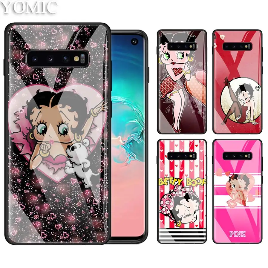 Betty Boop MY Pink Case for Samsung Galaxy A50 A30 S10e S9 S8 S10 Plus Note 9 10 Black TPU + Tempered Glass Phone Cover Bag
Betty Boop MY Pink Case for Samsung Galaxy A50 A30 S10e S9 S8 S10 Plus Note 9 10 Black TPU + Tempered Glass Phone Cover Bag