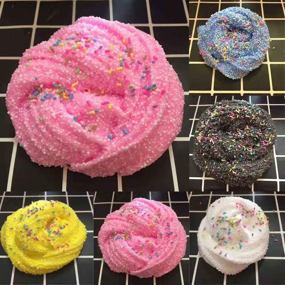 Cotton puree slime Ramen mud DIY color mud paper mud crystal mud snowflake mud 60ml / 30g
Cotton puree slime Ramen mud DIY color mud paper mud crystal mud snowflake mud 60ml / 30g