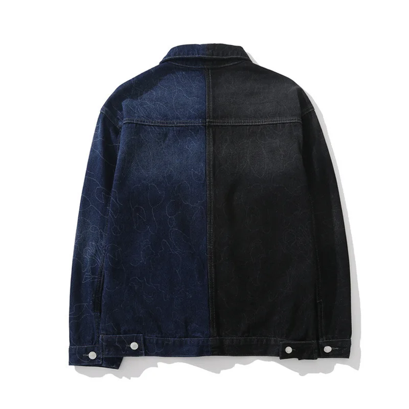 Japanese-style Popular Brand Yin And Yang Mixed Colors Washing Line Black And Blue Mixed Colors Jacket Men And Women Jacket
Japanese-style Popular Brand Yin And Yang Mixed Colors Washing Line Black And Blue Mixed Colors Jacket Men And Women Jacket