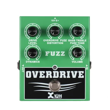 XVIVE W2 Overdrive Fuzz Guitar Effect Pedal Bass Treble Control Dynamic Response Adjustable True Bypass Full Metal Shell
XVIVE W2 Overdrive Fuzz Guitar Effect Pedal Bass Treble Control Dynamic Response Adjustable True Bypass Full Metal Shell