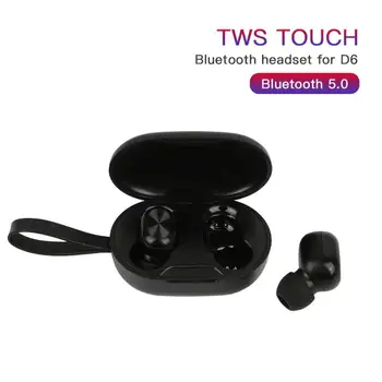 Bluetooth 5.0 Headset Latest For D6 Macaron TWS Bluetooth Headset Wireless Binaural Intelligent Fingerprint Touch Earphone
Bluetooth 5.0 Headset Latest For D6 Macaron TWS Bluetooth Headset Wireless Binaural Intelligent Fingerprint Touch Earphone