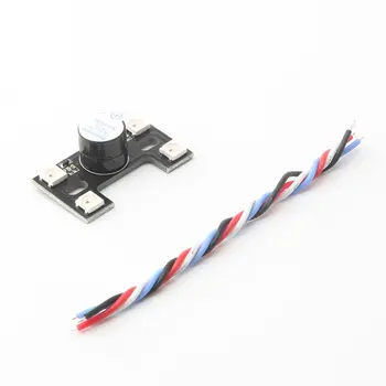 WS2812 LED + 5V Active Buzzer for NAZE32 CC3D F3 F4 Flight Controller FPV Racing Drone RC Quadcopter Supplies
WS2812 LED + 5V Active Buzzer for NAZE32 CC3D F3 F4 Flight Controller FPV Racing Drone RC Quadcopter Supplies