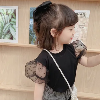 cotton shitrs girls fairy children clothes polka dot t shirt girl summer girls clothes mesh splice lace girls tee solid kids top
cotton shitrs girls fairy children clothes polka dot t shirt girl summer girls clothes mesh splice lace girls tee solid kids top