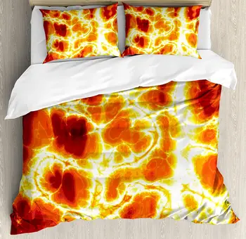 Burnt Orange Duvet Cover Set Hot Burning Lava Texture Bursting Fire Flames Volcanic Heated Magma Image Bedding Set Orange Yellow 
Burnt Orange Duvet Cover Set Hot Burning Lava Texture Bursting Fire Flames Volcanic Heated Magma Image Bedding Set Orange Yellow