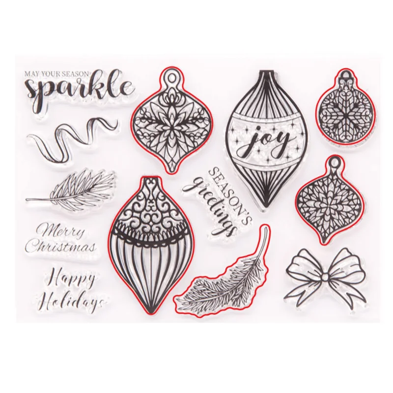 Christmas Transparent Clear Silicone Stamp Seal DIY Scrapbook Rubber Stamping Coloring Embossing Diary Decoration Reusable T1760
Christmas Transparent Clear Silicone Stamp Seal DIY Scrapbook Rubber Stamping Coloring Embossing Diary Decoration Reusable T1760