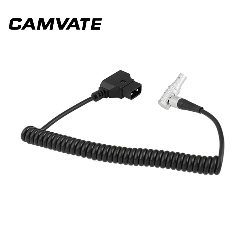 CAMVATE Coiled D-Tap To 4 Pin Power Cable For Wireless Transmission Systems C2345
CAMVATE Coiled D-Tap To 4 Pin Power Cable For Wireless Transmission Systems C2345