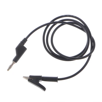 High Quality 2Pcs Black and Red 4mm Stackable Banana Plug To Alligator Clip Soft PVC Cable Multimeter Test Leads
High Quality 2Pcs Black and Red 4mm Stackable Banana Plug To Alligator Clip Soft PVC Cable Multimeter Test Leads