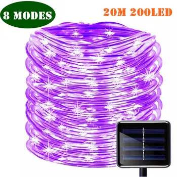 Solar Powered String Lights 20M 200LED Strip Rope Tube Fairy Lamps Waterproof Garden Wedding Party Christmas Decoration Light
Solar Powered String Lights 20M 200LED Strip Rope Tube Fairy Lamps Waterproof Garden Wedding Party Christmas Decoration Light