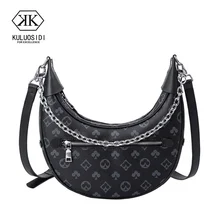 Luxury Printing Half-Moon Crossbody Bags Women Handbag With Metal Chain Shoulder Bag Female 2021 New Purses Shoulder Totes
Luxury Printing Half-Moon Crossbody Bags Women Handbag With Metal Chain Shoulder Bag Female 2021 New Purses Shoulder Totes