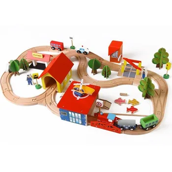 Wooden Track Train Suite Children's Puzzle Toys Parent-child Interaction Environmental Protection And Health
Wooden Track Train Suite Children's Puzzle Toys Parent-child Interaction Environmental Protection And Health