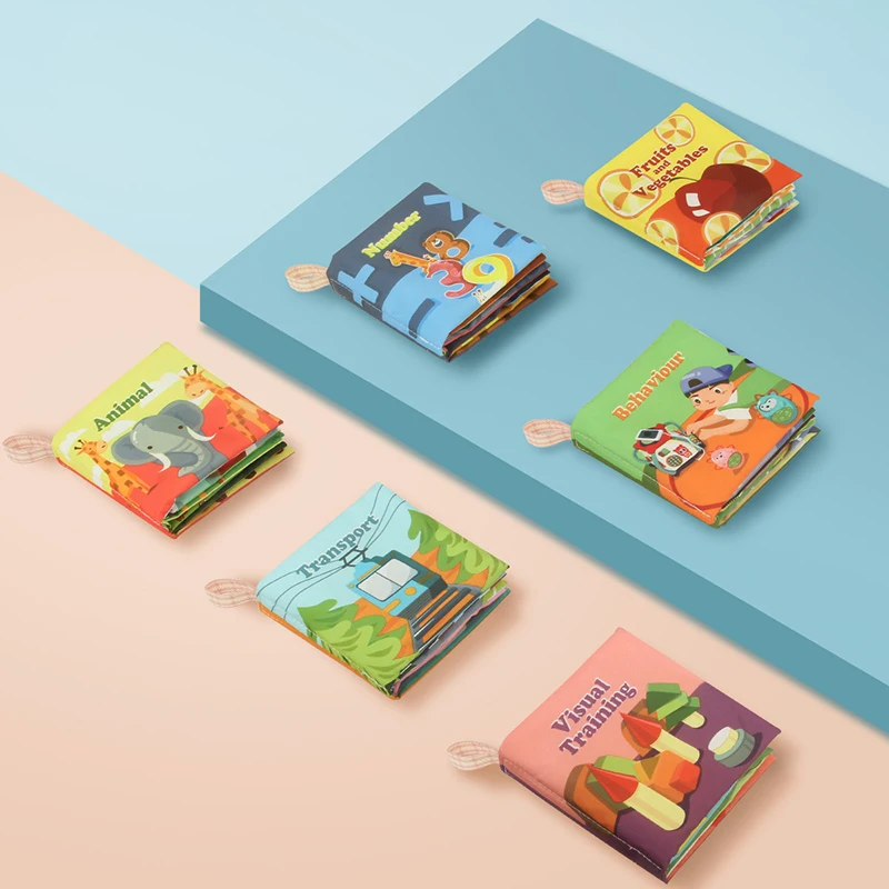 Baby Cloth Book for Toddler 0-12 month 6Pcs Soft Cloth Book Learning Cognize Books for Kids Quiet Book for Infant Montessori Toy
Baby Cloth Book for Toddler 0-12 month 6Pcs Soft Cloth Book Learning Cognize Books for Kids Quiet Book for Infant Montessori Toy
