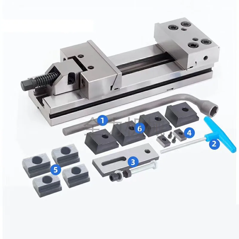 GT125 / 5 Inch High Precision Manual Flat Vice Tool Maker Vise for CNC Grinding Milling Machine
GT125 / 5 Inch High Precision Manual Flat Vice Tool Maker Vise for CNC Grinding Milling Machine