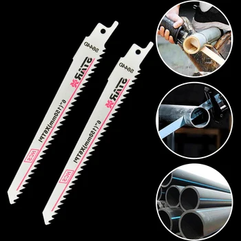5pcs S644D 150mm Reciprocating Saw Blades Multi Jigsaw Blade For Cutting Wood Metal PVC Tube Power Tools Accessories
5pcs S644D 150mm Reciprocating Saw Blades Multi Jigsaw Blade For Cutting Wood Metal PVC Tube Power Tools Accessories