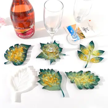 DIY Maple Leaf Coaster Resin Mold UV Epoxy Silicone Mold Home Decoration Resin Art Supplies Tools Resin Craft
DIY Maple Leaf Coaster Resin Mold UV Epoxy Silicone Mold Home Decoration Resin Art Supplies Tools Resin Craft