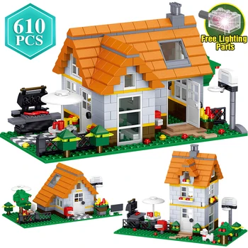 Creator Wilderness Leisure House Building Blocks Field with Action Figures Mini Building Bricks Children Holiday Toys Gift
Creator Wilderness Leisure House Building Blocks Field with Action Figures Mini Building Bricks Children Holiday Toys Gift