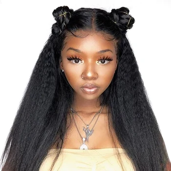 Sapphire Yaki Kinky Straight Lace Closure Wigs Brazilian Remy Human Hair Wigs Pre Plucked Kinky Straight Closure Wigs For Women
Sapphire Yaki Kinky Straight Lace Closure Wigs Brazilian Remy Human Hair Wigs Pre Plucked Kinky Straight Closure Wigs For Women