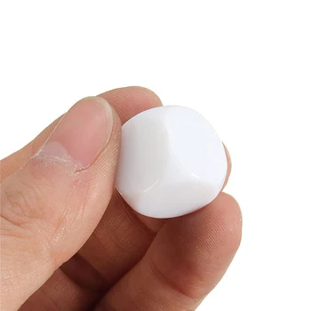 Newest 25 Pcs 16mm Blank Dice White Acrylic Cube D6 Board Game, DIY, Fun and Teaching Tool
Newest 25 Pcs 16mm Blank Dice White Acrylic Cube D6 Board Game, DIY, Fun and Teaching Tool