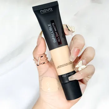Face Liquid Foundation Soft Matte Concealer Primer Makeup Base Oil Control Invisible Pores Facial Cream Brighten Skin Cosmetics
Face Liquid Foundation Soft Matte Concealer Primer Makeup Base Oil Control Invisible Pores Facial Cream Brighten Skin Cosmetics