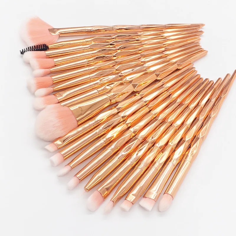 4-20Pcs Diamond Makeup Brushes Set Powder Foundation Blush Blending Eye shadow Lip Cosmetic Beauty Make Up Brush Tool Kit
4-20Pcs Diamond Makeup Brushes Set Powder Foundation Blush Blending Eye shadow Lip Cosmetic Beauty Make Up Brush Tool Kit