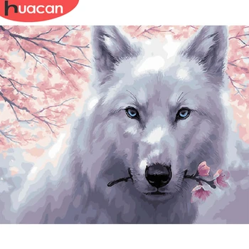 HUACAN Paint By Number Wolf Drawing On Canvas HandPainted Painting Art Gift DIY Coloring By Number Animal Kits Home Decor
HUACAN Paint By Number Wolf Drawing On Canvas HandPainted Painting Art Gift DIY Coloring By Number Animal Kits Home Decor