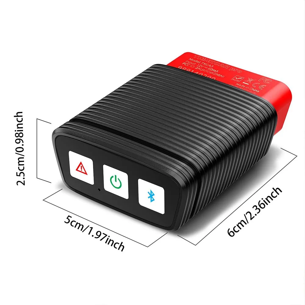 ThinkCar Pro/Thinkdiag Min с 15 функциями сброса Bluetooth OBD2 сканер Плюс Удлинительный кабель для