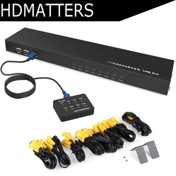 professional 8-port USB VGA KVM Switch 1U Console VGA KVM Switcher with remote extension control up to up to 1920 x 1440
professional 8-port USB VGA KVM Switch 1U Console VGA KVM Switcher with remote extension control up to up to 1920 x 1440
