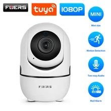 Fuers HD 1080P IP caméra Tuya APP bébé moniteur sécurité à domicile caméra intérieure Surveillance CCTV Mini sans fil caméra WiFi caméra(China)