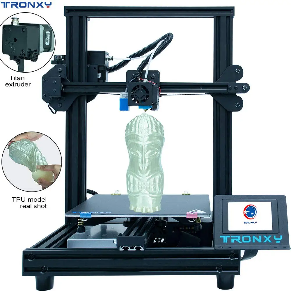 Tronxy XY-2 Pro 3D Printer Upgraded Ultra Silent Mainboard Titan Extruder Fast Assembly Resume Printing 3D kits impressora 3d
Tronxy XY-2 Pro 3D Printer Upgraded Ultra Silent Mainboard Titan Extruder Fast Assembly Resume Printing 3D kits impressora 3d