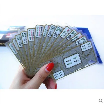 Hot Sales Crystal Mahjong Playing Cards Plastic Travel Mahjong Chess Puzzle Game Send Tablecloth
Hot Sales Crystal Mahjong Playing Cards Plastic Travel Mahjong Chess Puzzle Game Send Tablecloth