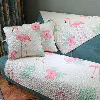 Flamingo Sofa Cover All Seasons Universal Sofa Cover Simple Soft Cotton Non-slip Anti-slip Sofa Covers 
Flamingo Sofa Cover All Seasons Universal Sofa Cover Simple Soft Cotton Non-slip Anti-slip Sofa Covers