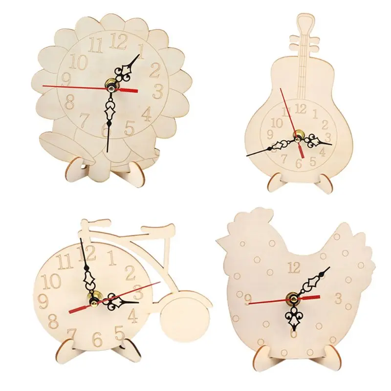 Clock Model Wood White Blank Children Kids DIY Hand Painting Coloring Snowflake Mud Kindergarten Art Making Materials
Clock Model Wood White Blank Children Kids DIY Hand Painting Coloring Snowflake Mud Kindergarten Art Making Materials