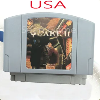High USA NTSC Quality Customer Cartridge Qu ke II Card for 64 Bit Video Game Console
High USA NTSC Quality Customer Cartridge Qu ke II Card for 64 Bit Video Game Console
