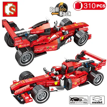 310pcs Creator Pull Back Technic F1 Racing Car Model Building Blocks City Technic Car Education Bricks Toys for Children boys
310pcs Creator Pull Back Technic F1 Racing Car Model Building Blocks City Technic Car Education Bricks Toys for Children boys