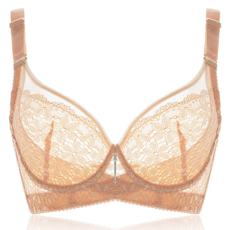 Womens 3/4 Cup Underwire Non-padded Lace Embroidery Bra Lingerie for Woman 34~42 B C D E F
Womens 3/4 Cup Underwire Non-padded Lace Embroidery Bra Lingerie for Woman 34~42 B C D E F