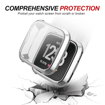 Fashion High Quality Watch Case Cover Protector Wrap Accessories Fit For Fitbit Versa
Fashion High Quality Watch Case Cover Protector Wrap Accessories Fit For Fitbit Versa