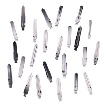 24pcs Universal Silver Metal Car Key Blank Uncut Remote Flip Key Blade fit for KD Remotes
24pcs Universal Silver Metal Car Key Blank Uncut Remote Flip Key Blade fit for KD Remotes