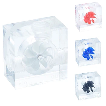 Acrylic PC Computer Water Cooling Flow G1/4 Thread 3-Ways Water Flow Meter Indicator Cold Liquid Flow Rate
Acrylic PC Computer Water Cooling Flow G1/4 Thread 3-Ways Water Flow Meter Indicator Cold Liquid Flow Rate