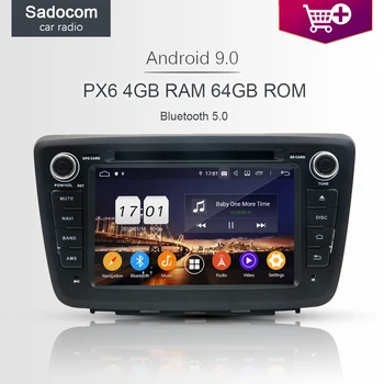 PX6 DSP Android 9.0 64GB ROM 4G RAM 8 core 64G Car DVD Player GPS RDS multimedia Radio wifi BT 5.0 For SUZUKI Baleno 2016 - 2018
PX6 DSP Android 9.0 64GB ROM 4G RAM 8 core 64G Car DVD Player GPS RDS multimedia Radio wifi BT 5.0 For SUZUKI Baleno 2016 - 2018