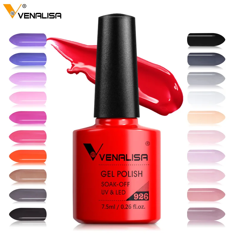 Гель лак для ногтей Venalisa 7 5 мл 60 цветов бесплатная доставка Лидер продаж|gel polish