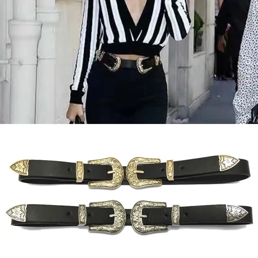 HOT SALES!!! Women Belt Vintage Faux Leather Two Buckles Waist Band for Jeans Dress Pants Faux Leather Waist Belt Vintage Belts
HOT SALES!!! Women Belt Vintage Faux Leather Two Buckles Waist Band for Jeans Dress Pants Faux Leather Waist Belt Vintage Belts