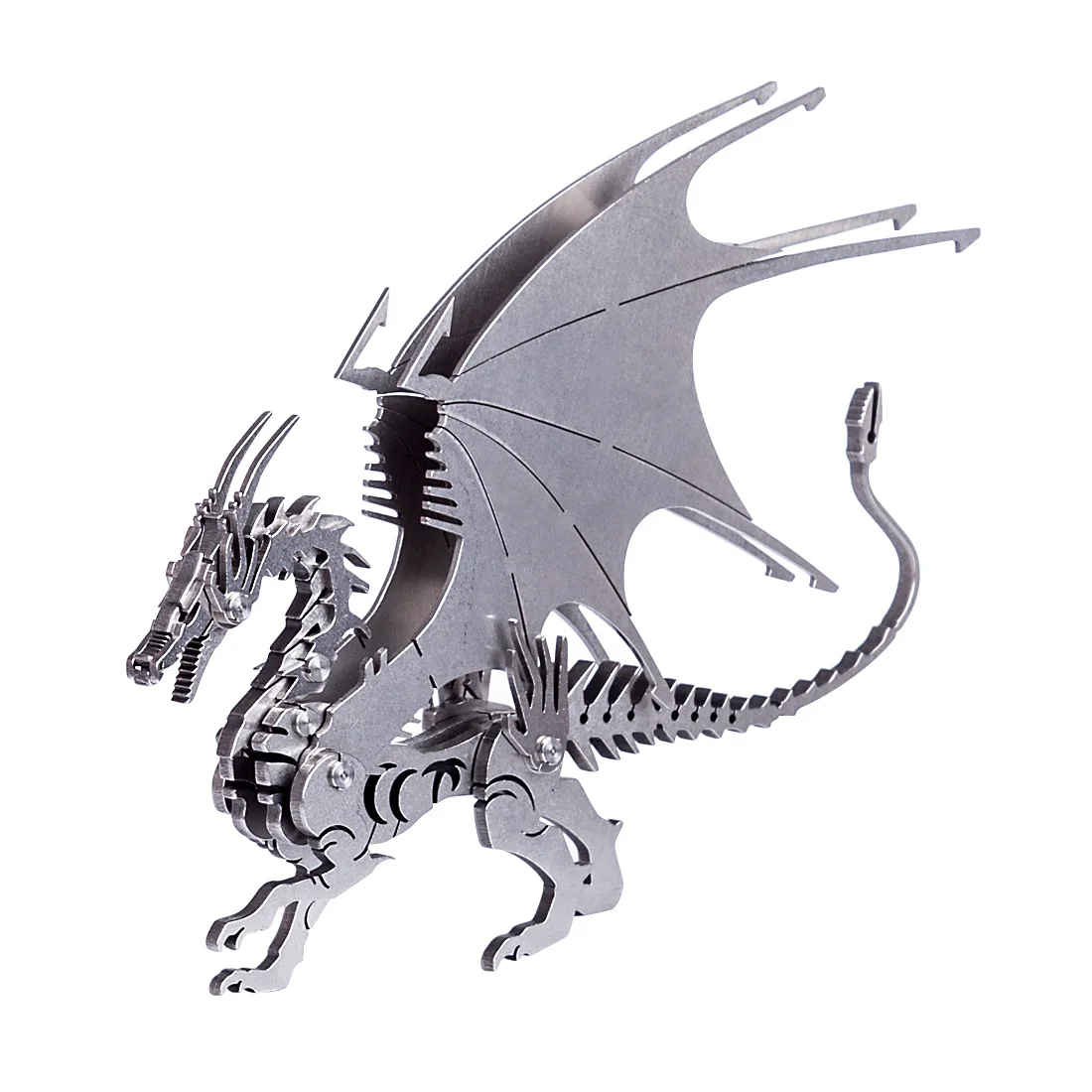 DIY Assembled Puzzle Jigsaw Dragon 3D Stainless Steel Detachable Model Building Puzzle Home Office Ornaments Creative Gift
DIY Assembled Puzzle Jigsaw Dragon 3D Stainless Steel Detachable Model Building Puzzle Home Office Ornaments Creative Gift